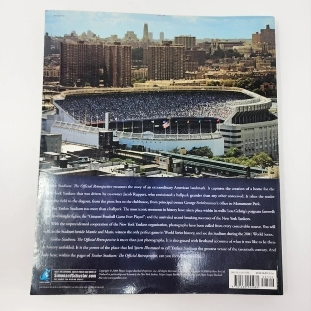 Simon & Schuster Pocket Books yankee stadium